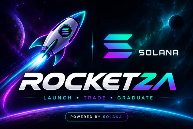 RocketZA — launch, trade and graduate Solana tokens